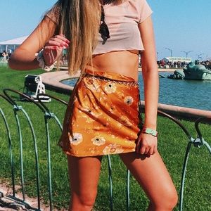 Princess Polly floral skirt